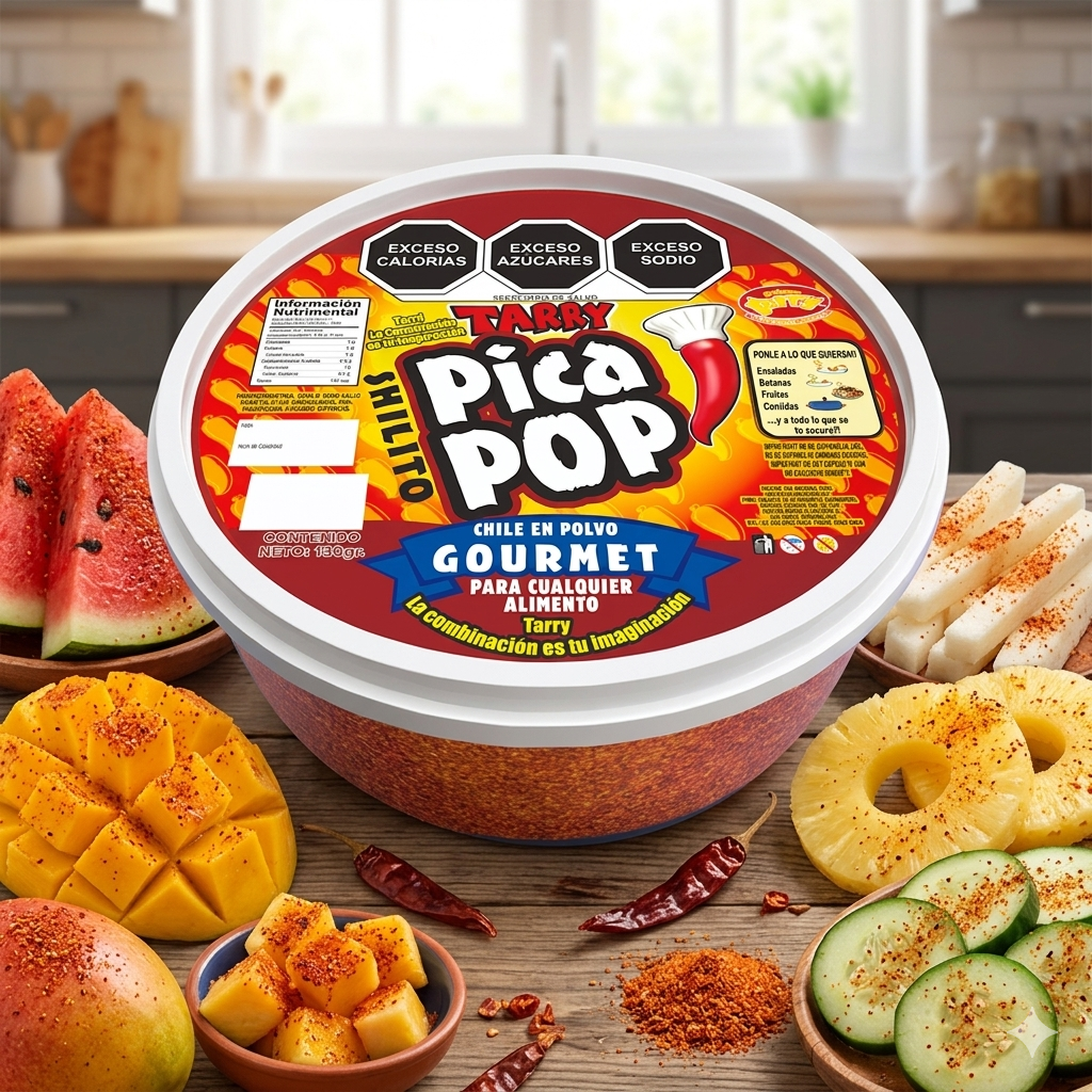 Chile En Polvo Gourmet Picapop Shilito Tarry 130gr