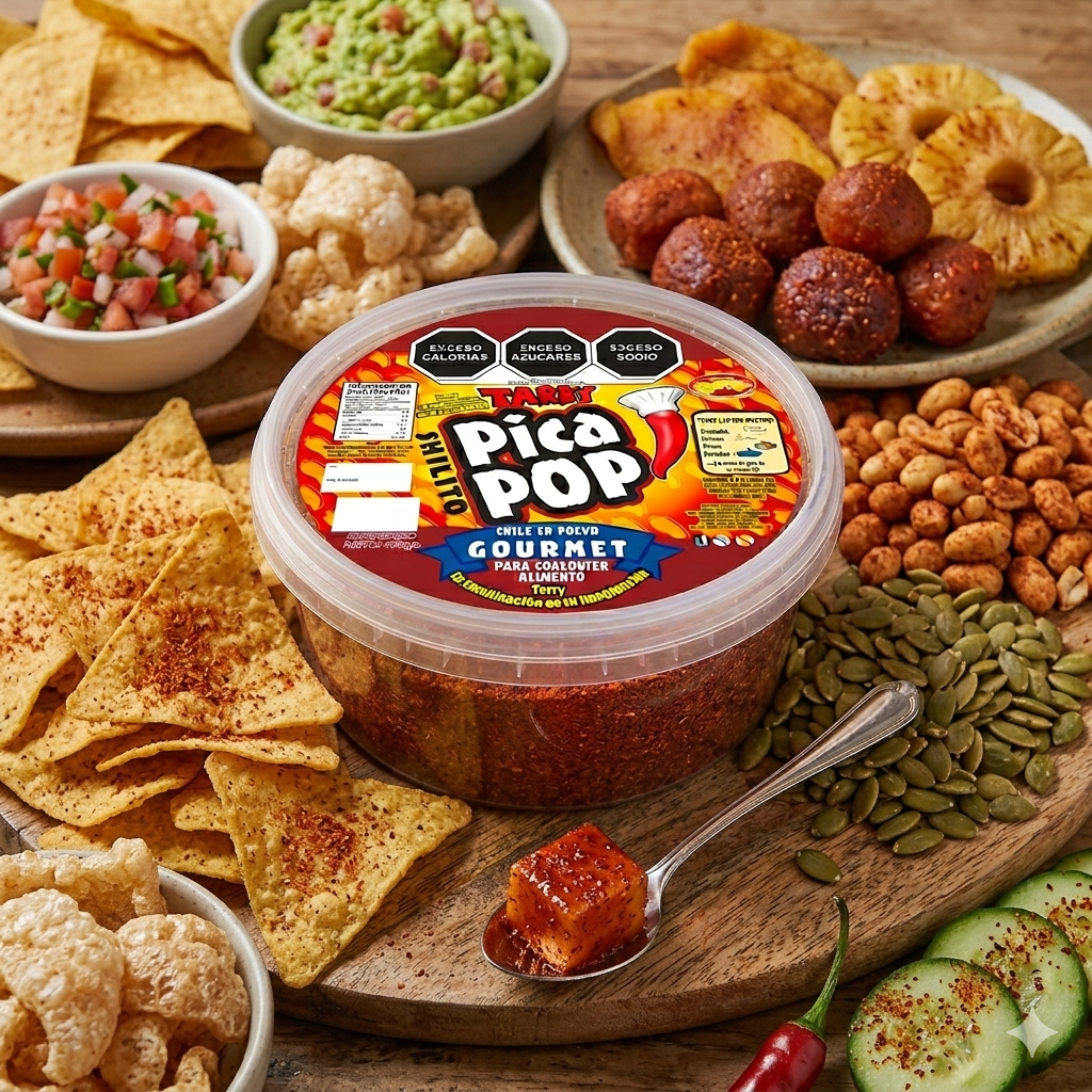 Chile En Polvo Gourmet Picapop Shilito Tarry 130gr