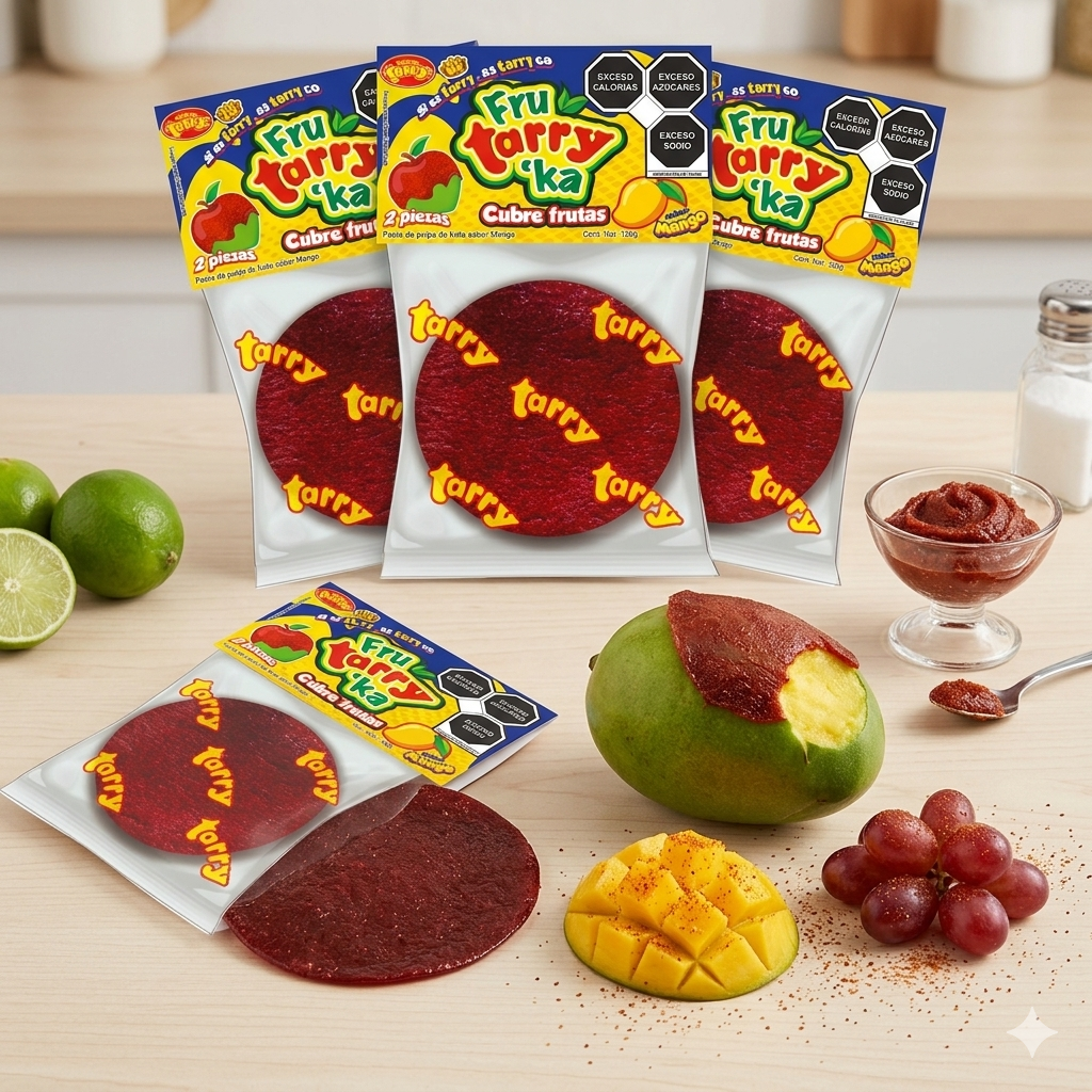 Fruta Rika Mango Cubre Manzanas Cubre Frutas 3pz 120gr Tarry