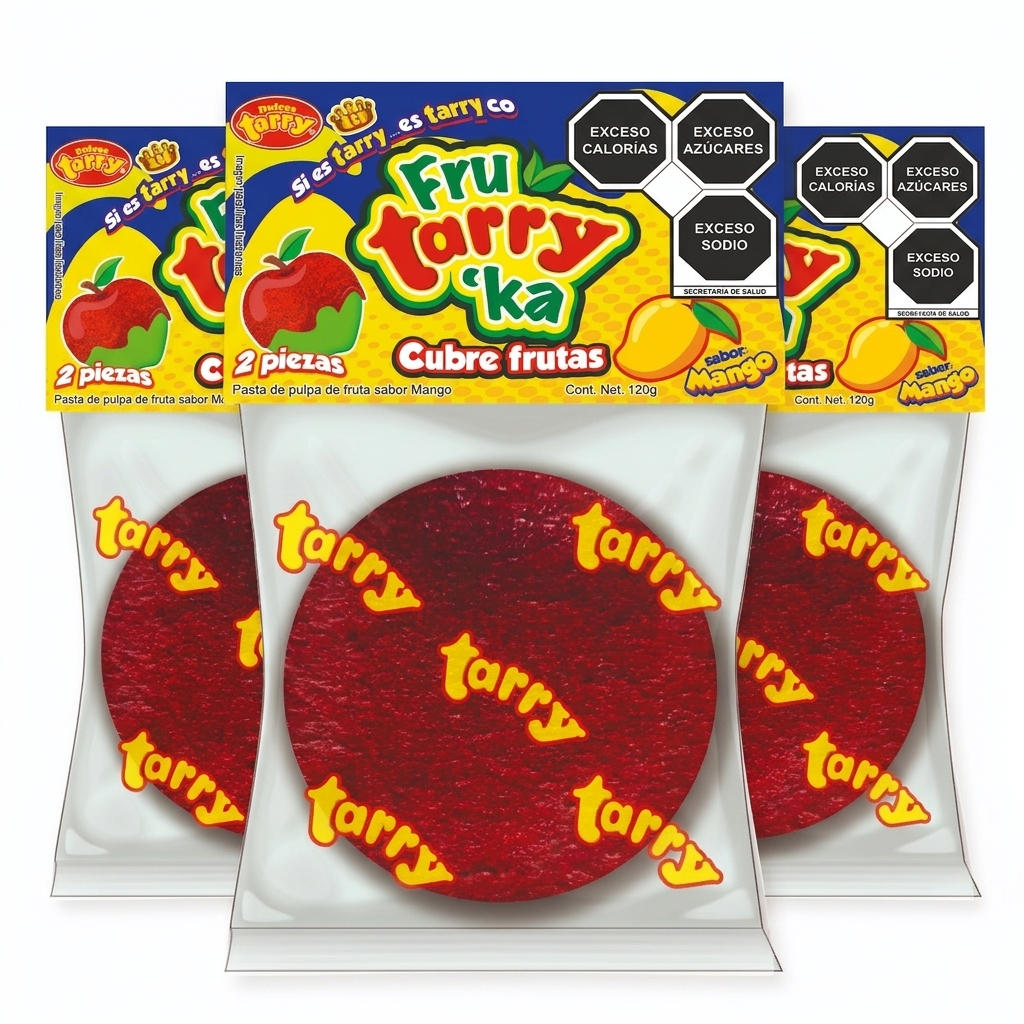 Fruta Rika Mango Cubre Manzanas Cubre Frutas 3pz 120gr Tarry