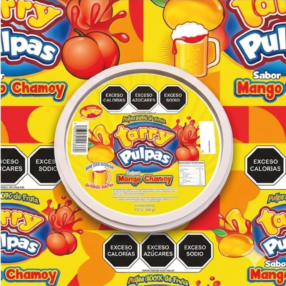 Tarry Pulpa Para Escarchar Micheladas Mango Chamoy 250gr