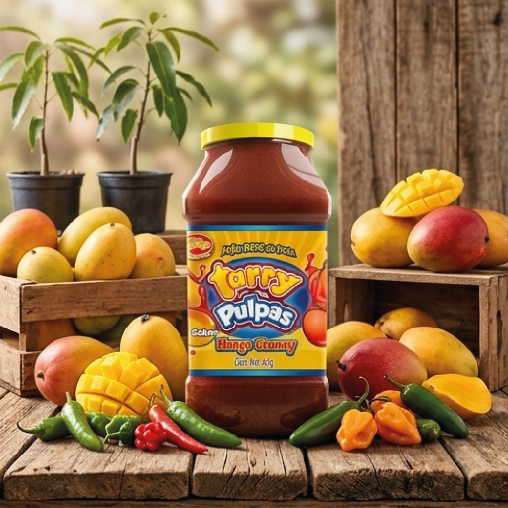 Tarry Pulpa Para Escarchar Micheladas Mango Chamoy 4kg
