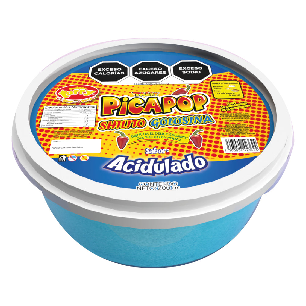 Chile En Polvo Gourmet Picapop Shilito Acidulado Tarry 200gr