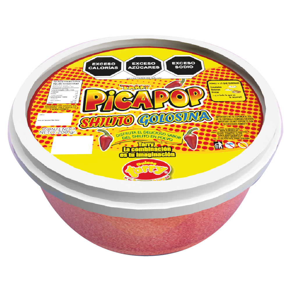 Chile En Polvo Gourmet Picapop Shilito Golosina Tarry 200gr