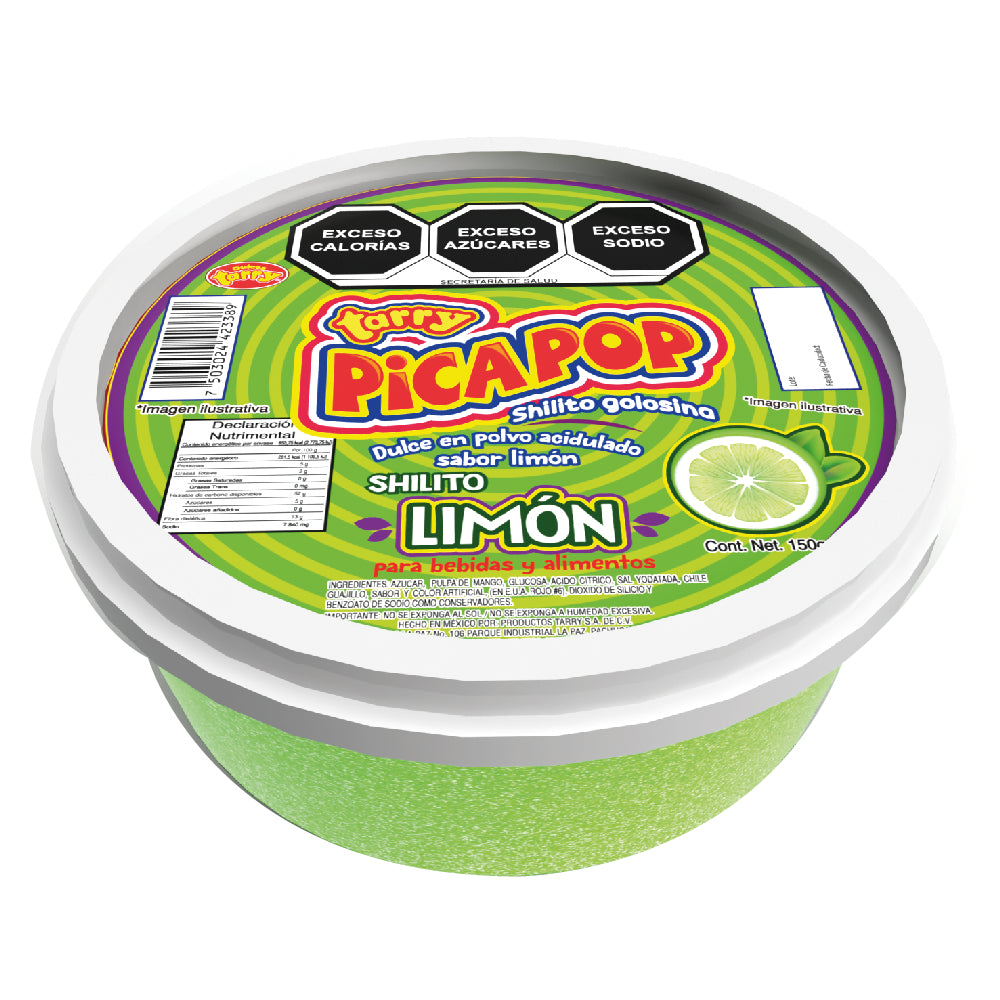 Chile En Polvo Gourmet Picapop Shilito Limón Tarry 200gr