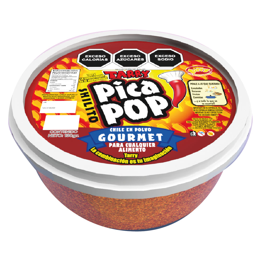 Chile En Polvo Gourmet Picapop Shilito Tarry 130gr